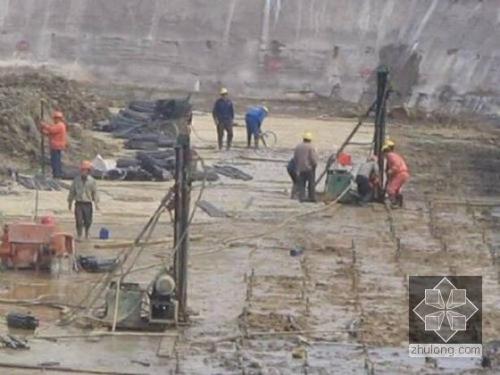 固安我公司承建北京房山区水池地基注浆加固工程